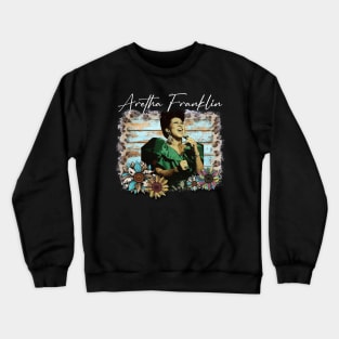 Queen of R&B Franklin Iconic Tee Crewneck Sweatshirt